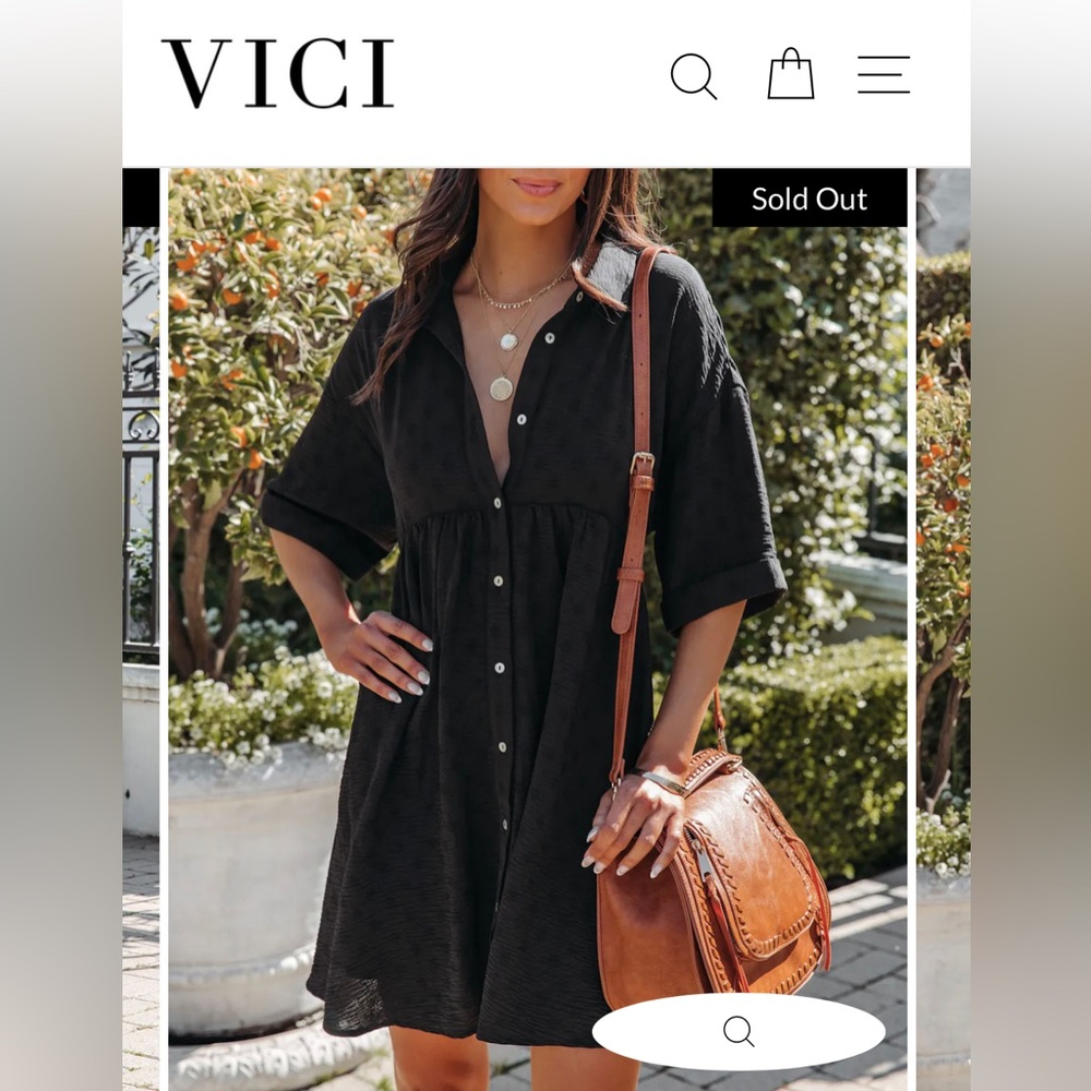 VICI babydoll dress
